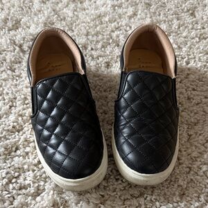a new day Black Quilted Slip-On Loafers